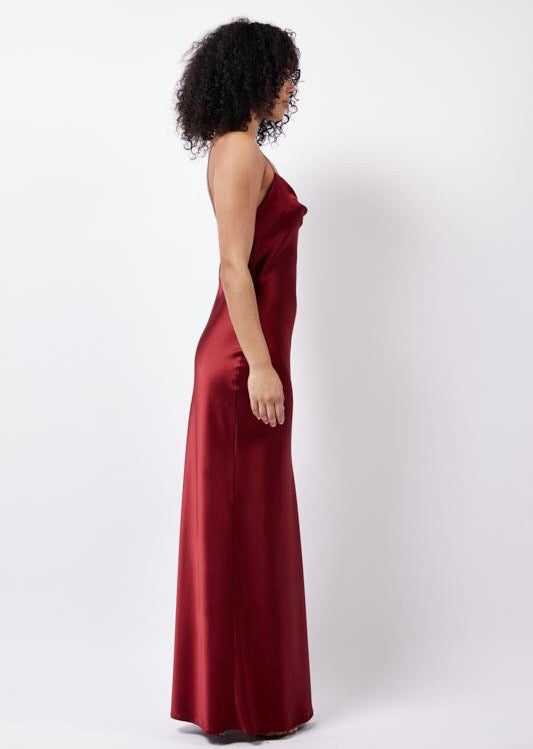 natalie rolt red dress Dress Hire: NATALIE ROLT - Scarlett Gown Ruby | Designer Dress Hire Perth |  Little Borrowed Dress